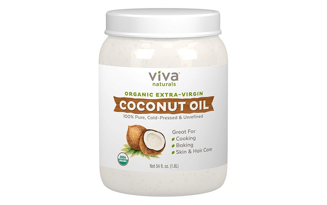 Viva Naturals Organic Extra-Virgin Coconut Oil    Plastic Jar  1.6 litre